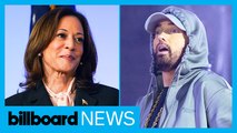 Eminem Endorses Kamala Harris | Billboard News