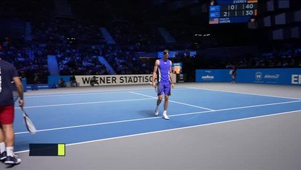 Vienne - Zverev convaincant face à Giron