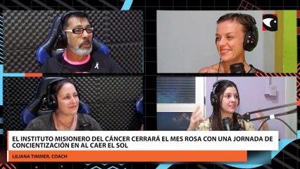 El Instituto Misionero del Cáncer cerrará el Mes Rosa con una jornada de concientización en 'Al Caer el Sol'