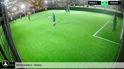 But de Manil Z - Team B