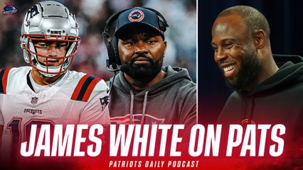 LIVE: James White Interview: Jerod Mayo and Managing Year 1 Expectations | Patriots Daily