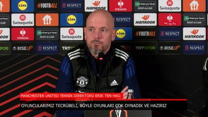 Manchester United Teknik Direktörü Erik ten Hag'den Fenerbahçe açıklaması