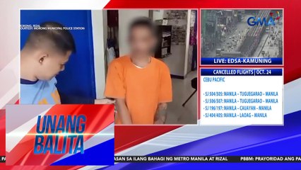 Lalaki, arestado dahil sa pangmomolestiya umano sa 2 menor de edad na anak ng live-in partner niya | Unang Balita