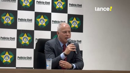Pronunciamento do secretário de segurança do RJ - Victor Cesar Carvalho
