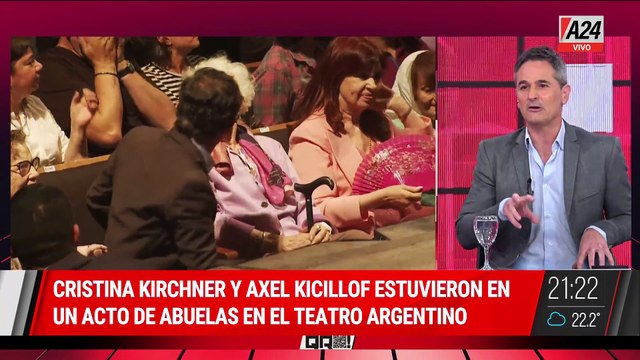 CRISTINA KIRCHNER Y AXEL KICILLOF SE REENCUENTRAN EN LA PLATA EN MEDIO DE LA INTERNA DEL PJ