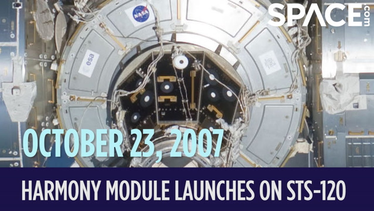 OTD In Space - October. 23: Space Station's Harmony Module Launches On STS-120