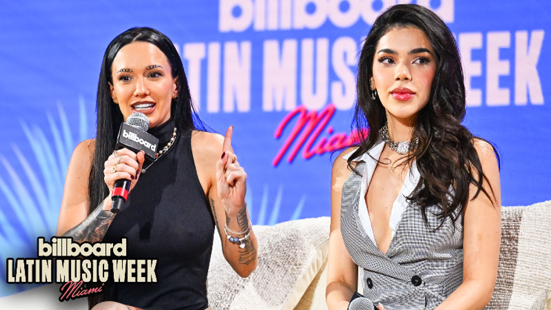 ⁣Entre Amigas Con Kenia Os y La Joaqui | Billboard Latin Music Week 2024