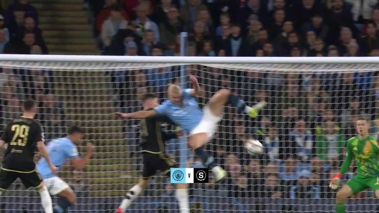 HIGHLIGHTS! Man City 5-0 Sparta Prague _ Haaland wonder goal as super City hit five!