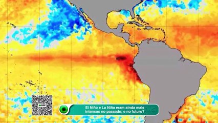 El Niño e La Niña eram ainda mais intensos no passado; e no futuro?