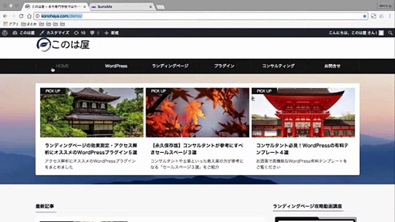 02. SumoMe タグの取得方法