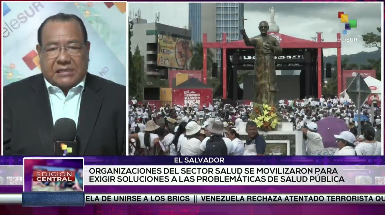 Organizaciones médicas exigieron soluciones a problemas de salud en El Salvador