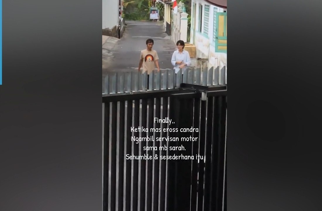 Viral Kederhanaan Eros Sheila on 7, Jalan Kaki Ambil Servisan Motor di Bengkel