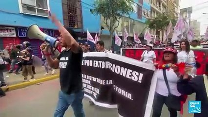 Perú: tercera jornada de paro de transporte contra la inseguridad y la extorsión