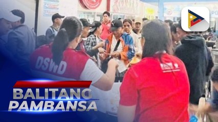 Download Video: DSWD, puspusan ang paghahatid ng tulong sa mga residenteng apektado ng pananalasa ng bagyong #KristinePH