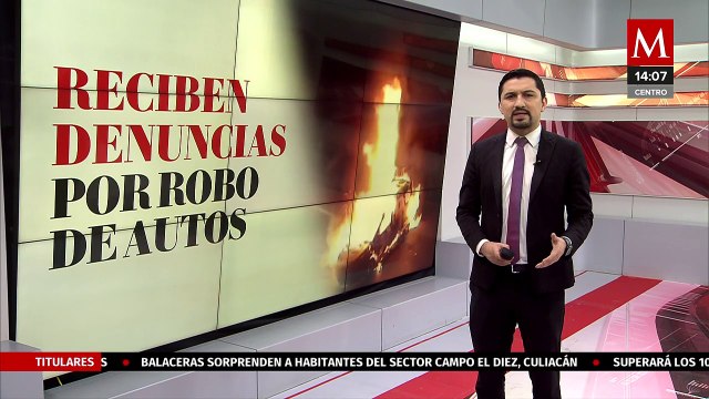 Hay al menos 10 denuncias contra normalistas de Michoacán por robo y quema de vehículos