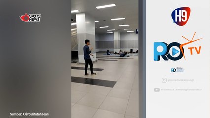 Viral Video Orang Berolahraga Pound Fit didalam Stasiun MRT Jakarta