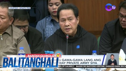 Pastor Apollo Quiboloy at ilang nag-aakusa sa kaniya ng sexual abuse, nagharap sa Senado | Balitanghali