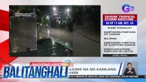 Ilang pamilya, naglilinis na ng kanilang bahay matapos bahain | Balitanghali