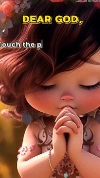 little girl pray for everyone