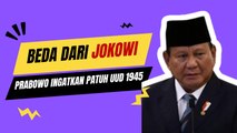 Beda Jauh dari Jokowi, Rapat Perdana Prabowo Bersama Menteri Tekankan Harus Patuh pada UUD 1945