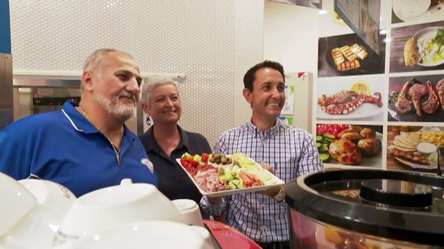 David Crisafulli campaigns in Labor-held seats two days from Queensland state election
