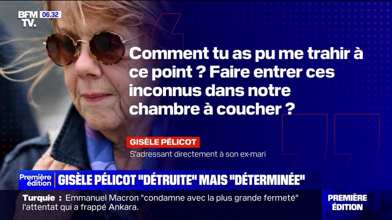 "Comment tu as pu me trahir à ce point ?": au procès des viols de Mazan, Gisèle Pelicot s'est adressée à son ex-mari