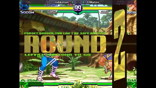 Street Fighter Alpha 3 • Fightcade • RobKolian vs ElMaton • #casualplay #onlineplay 2024/10/22
