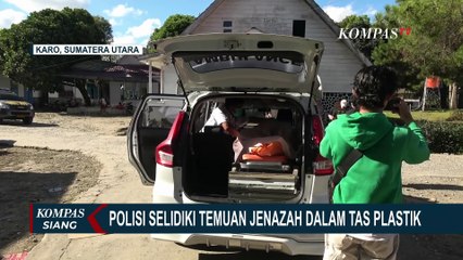 Temuan Jenazah Perempuan dalam Tas Plastik di Tepi Jurang Karo, Dugaan Pembunuhan?