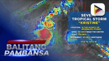 Bagyong #KristinePH, nananatili sa Cordillera Region; Isa pang LPA sa labas ng PAR, binabantayan ng PAGASA