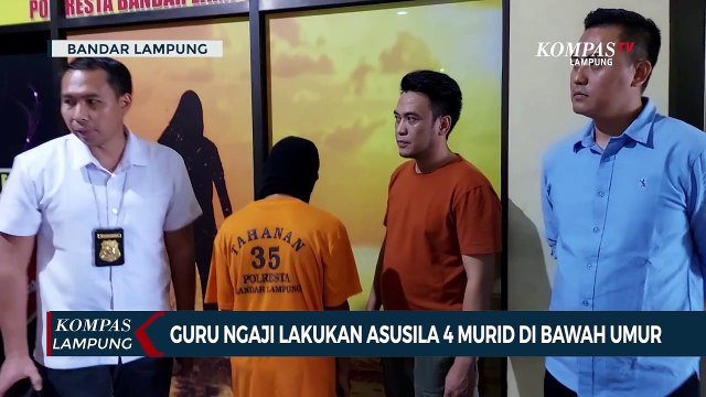 Bejat! Guru Ngaji Lakukan Asusila ke-4 Murid di Bawah Umur
