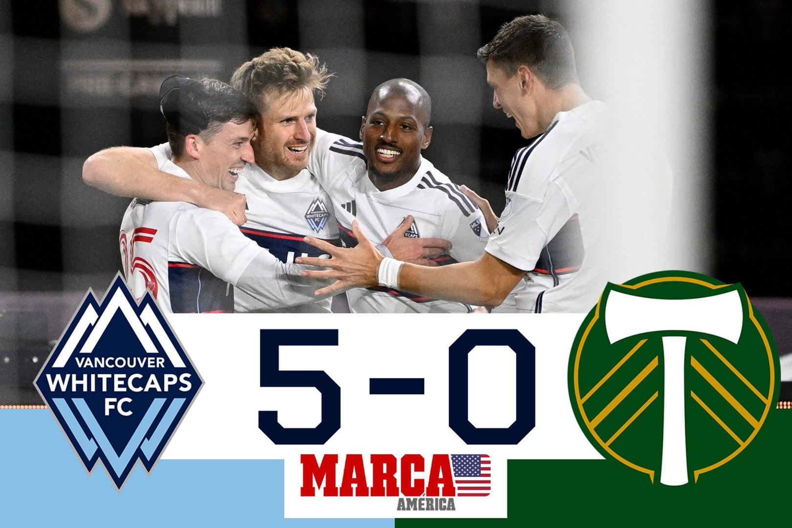 Goleada y a la siguiente ronda I Vancouver 5-0 Portland I Resumen y goles I MLS