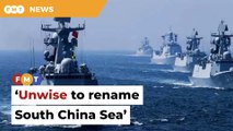 Security expert rubbishes call to rename parts of South China Sea