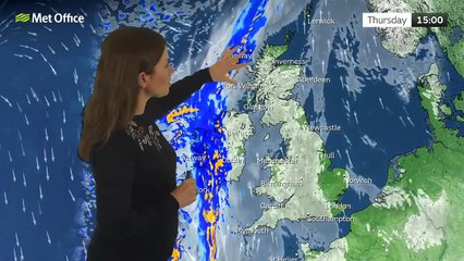 Met Office Thursday Morning Forecast 24/10/24