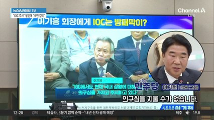 이기흥 ‘IOC 주시’ 발언에…“국민 겁박” 질타 쏟아져