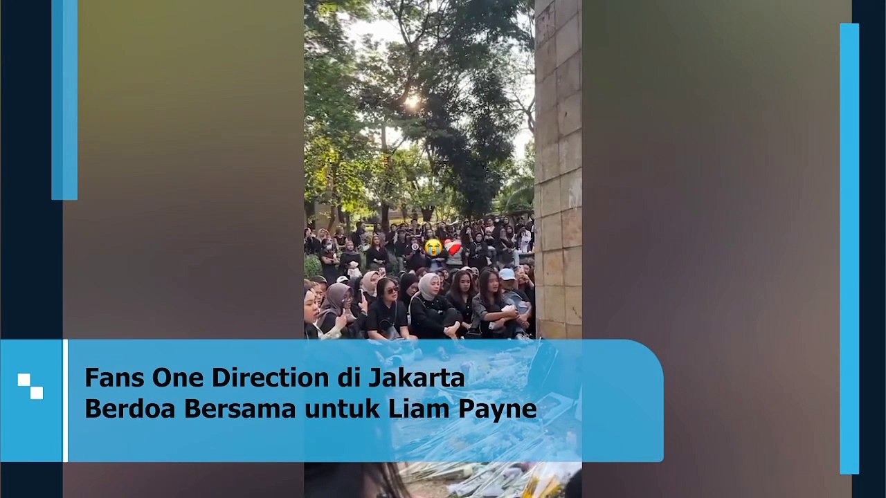 Fans One Direction di Jakarta  Berdoa Bersama untuk Liam Payne