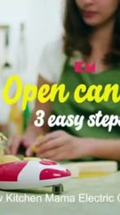 Kitchen Mama Auto Electric Can Opener Effortless, Hands-Free, and Safe! 
