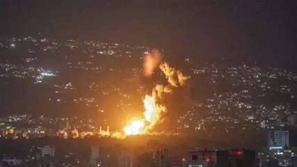 İsrail, Beyrut’a çok sayıda hava saldırısı düzenledi