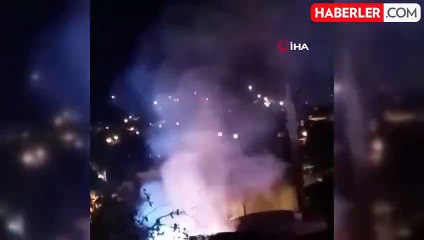 Ayvalık'ta Metruk Evlerde Yangın Korku Dolu Anlar Yaşattı