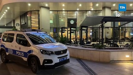 Antalya'da Starbucks'a molotoflu saldırı