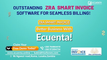 Zambia's ZRA-certified accounting software is here!