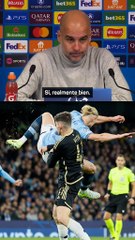Guardiola alucina con el golazo imposible de Haaland