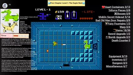 The Legend of Zelda Nes Walkthrough Part 2 100%