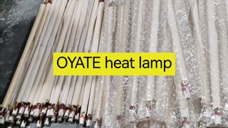 Full gold plated heating lamps 297mm 220v 1000w r7s heat lamps