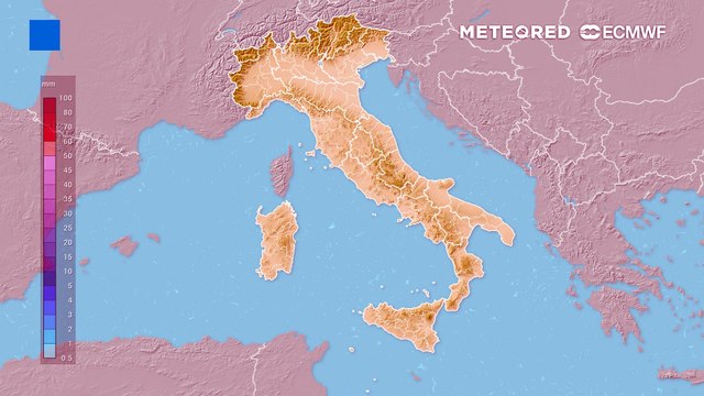 Ecco dove pioverà di più in Italia