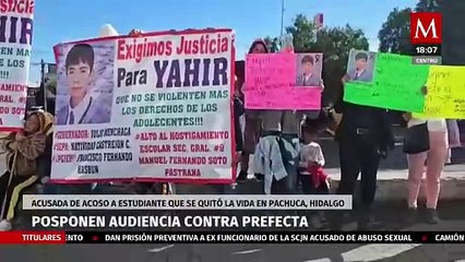 Reprograman juicio contra prefecta acusada por acoso escolar tras el suicidio de un estudiante