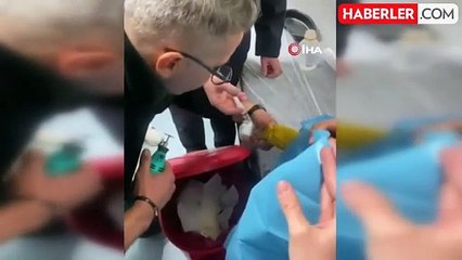 Minik Emir'in Parmağı Resepsiyon Ziline Sıkıştı