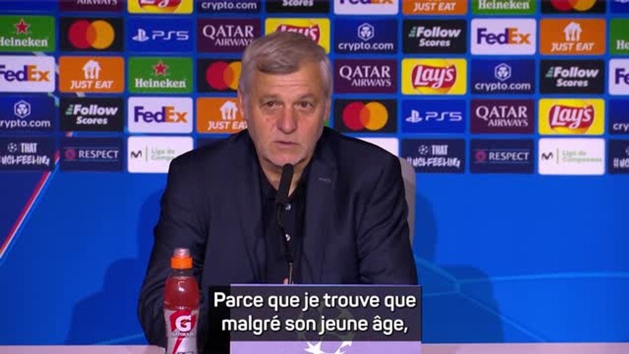 Lille - Génésio félicite son groupe après la victoire face à l'Atlético