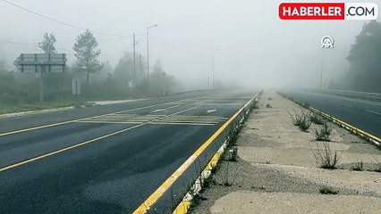 Bolu Dağı'nda Sis Uyarısı: Görüş Mesafesi Düşüyor