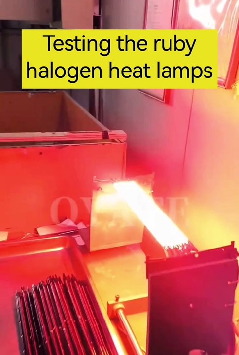 500mm 1000w ruby halogen heating lamps