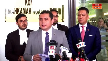 "Doakan urusan mahkamah ayahanda saya dipermudahkan.." - Anak Najib